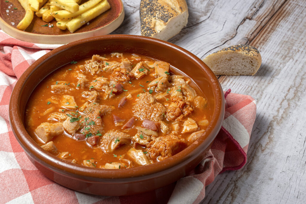 Conejo al ajillo, receta de la abuela
